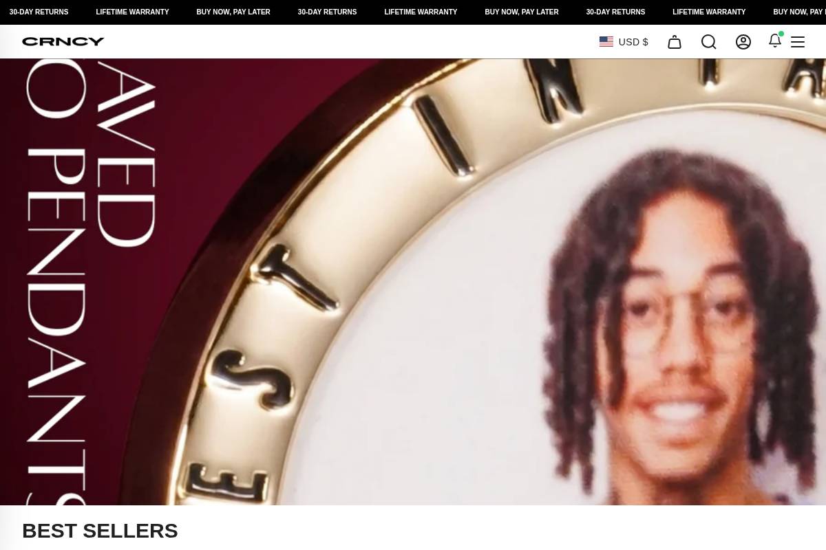 crncyco.com homepage screenshot