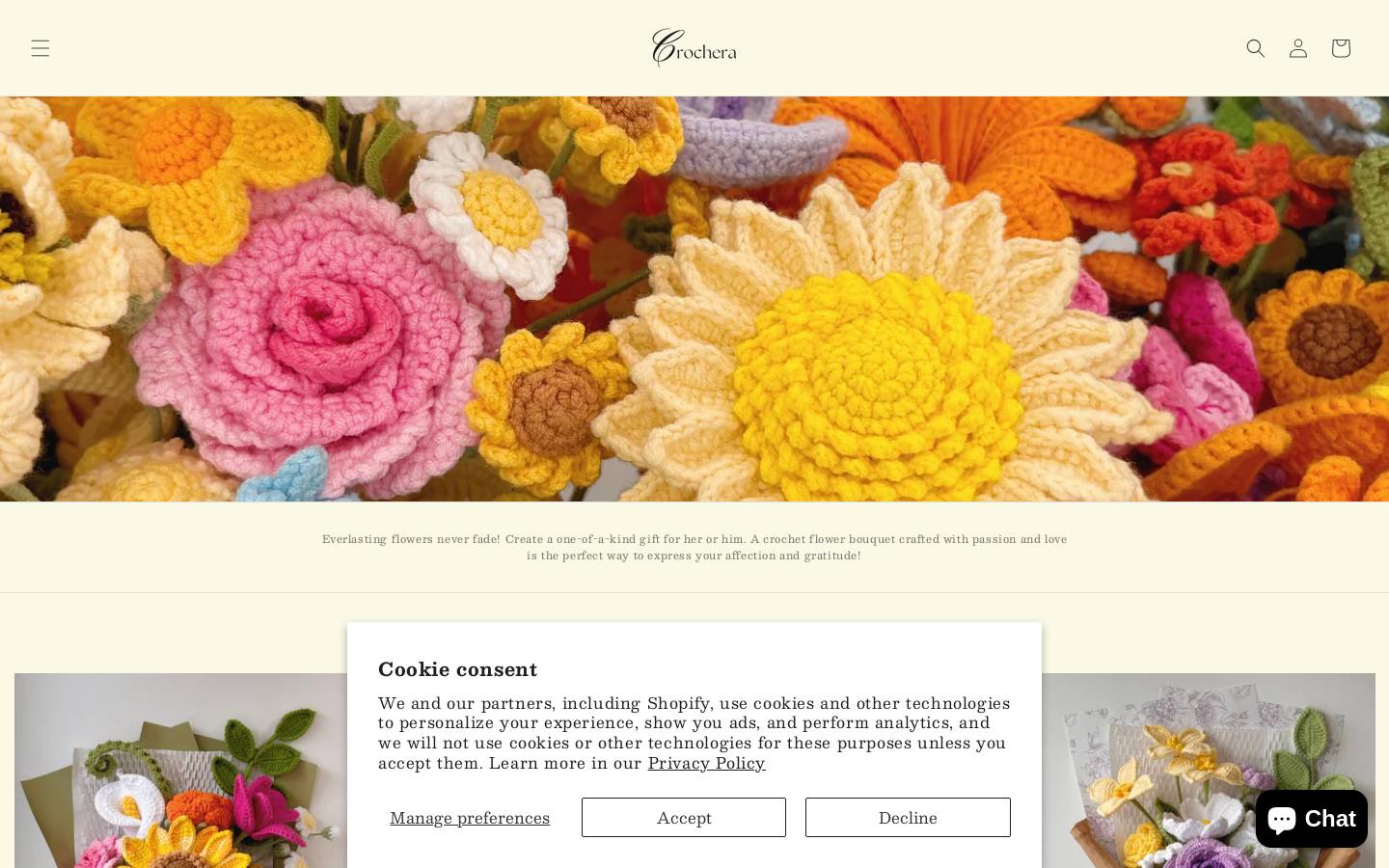 crochera.com homepage screenshot