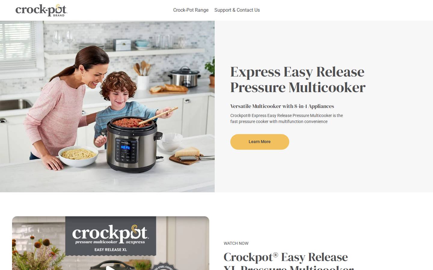 crockpot.com.au homepage screenshot