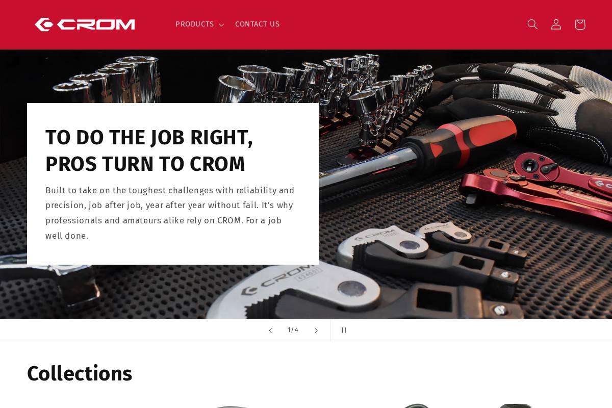 cromtool.com homepage screenshot