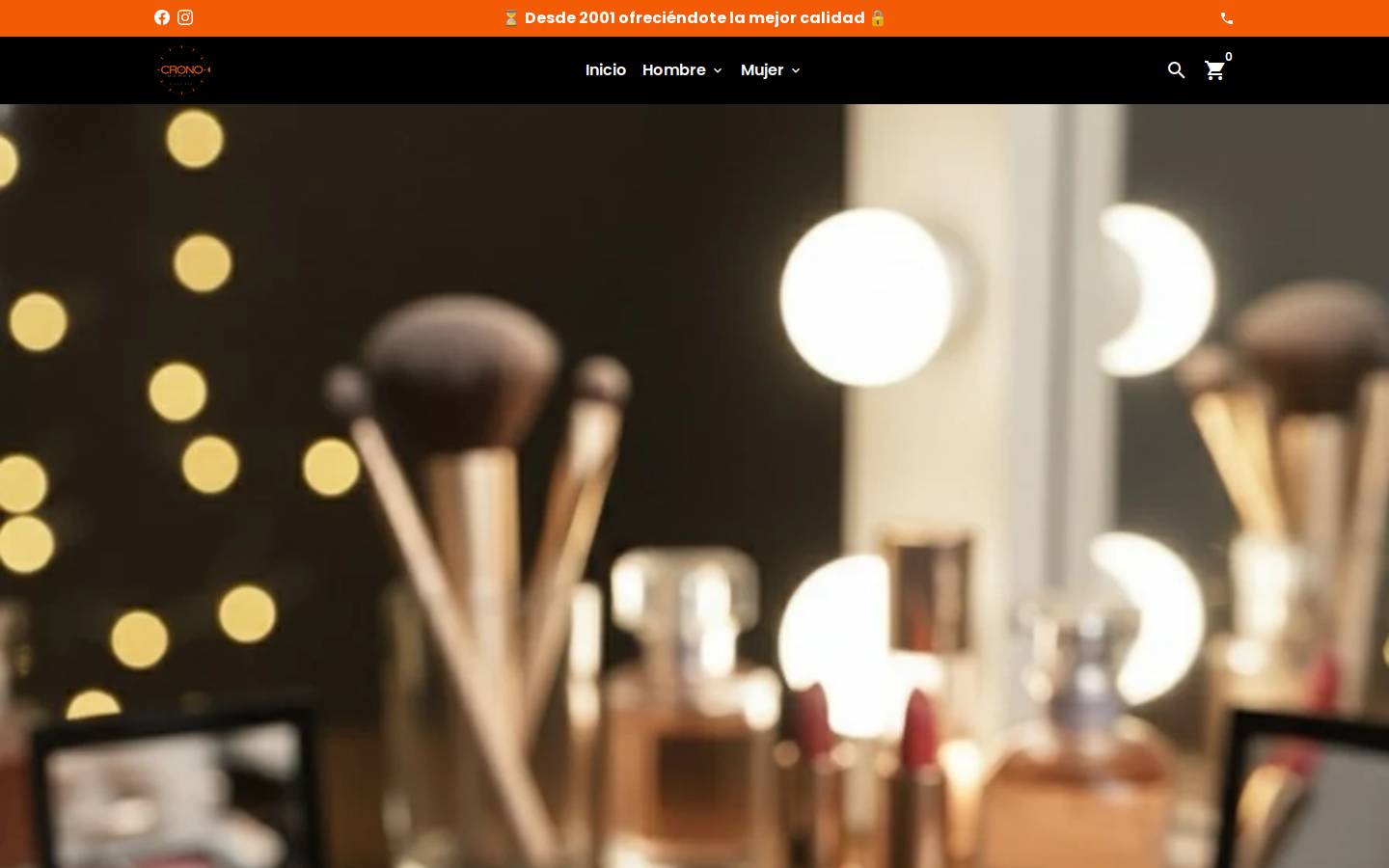 cronomarket.com homepage screenshot
