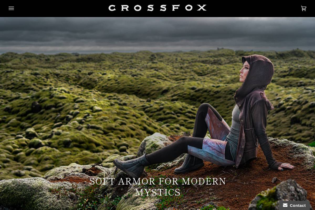 crossfox.us homepage screenshot