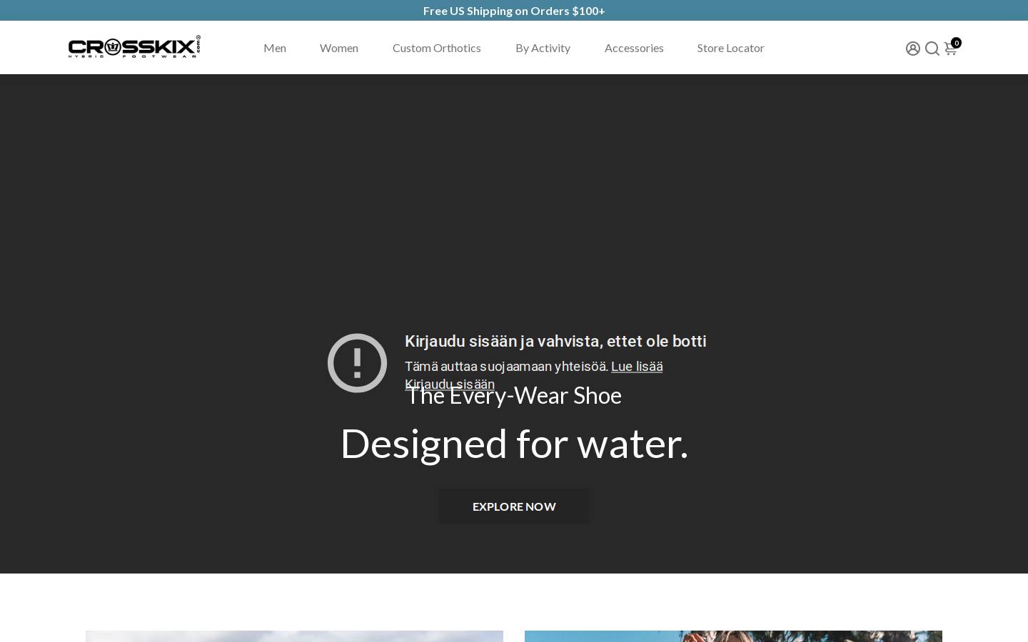 crosskix.com homepage screenshot
