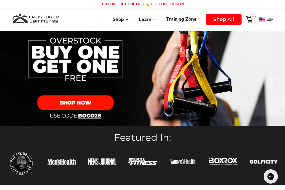 crossoversymmetry.com homepage screenshot