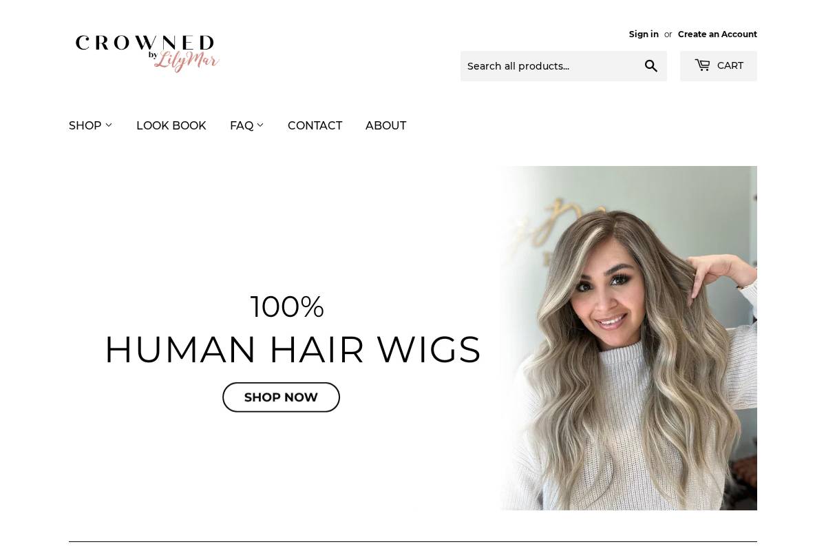 crownedbylilymar.com homepage screenshot
