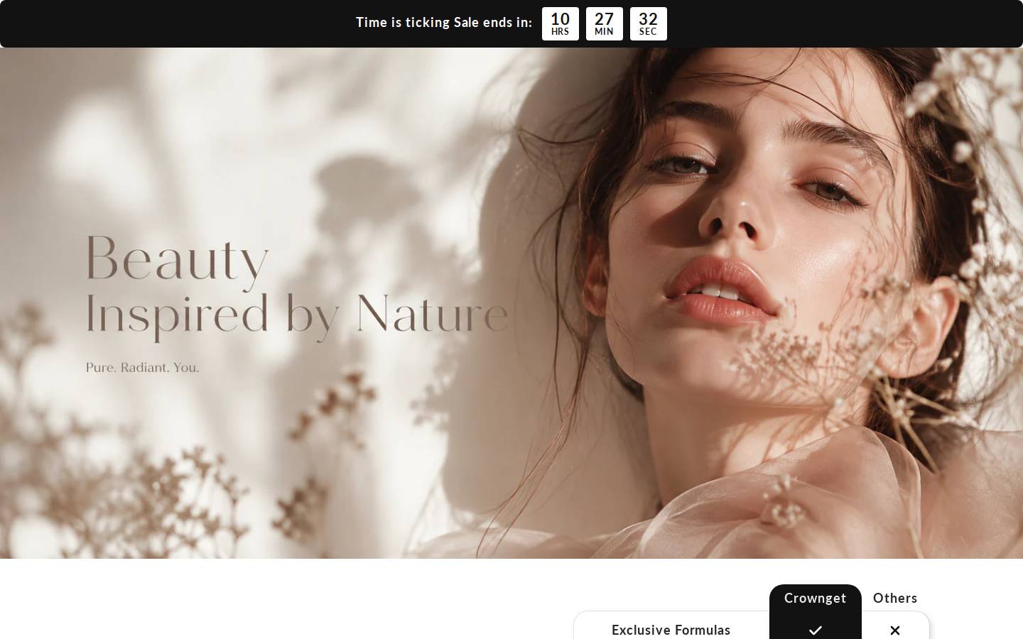 crownget.com homepage screenshot