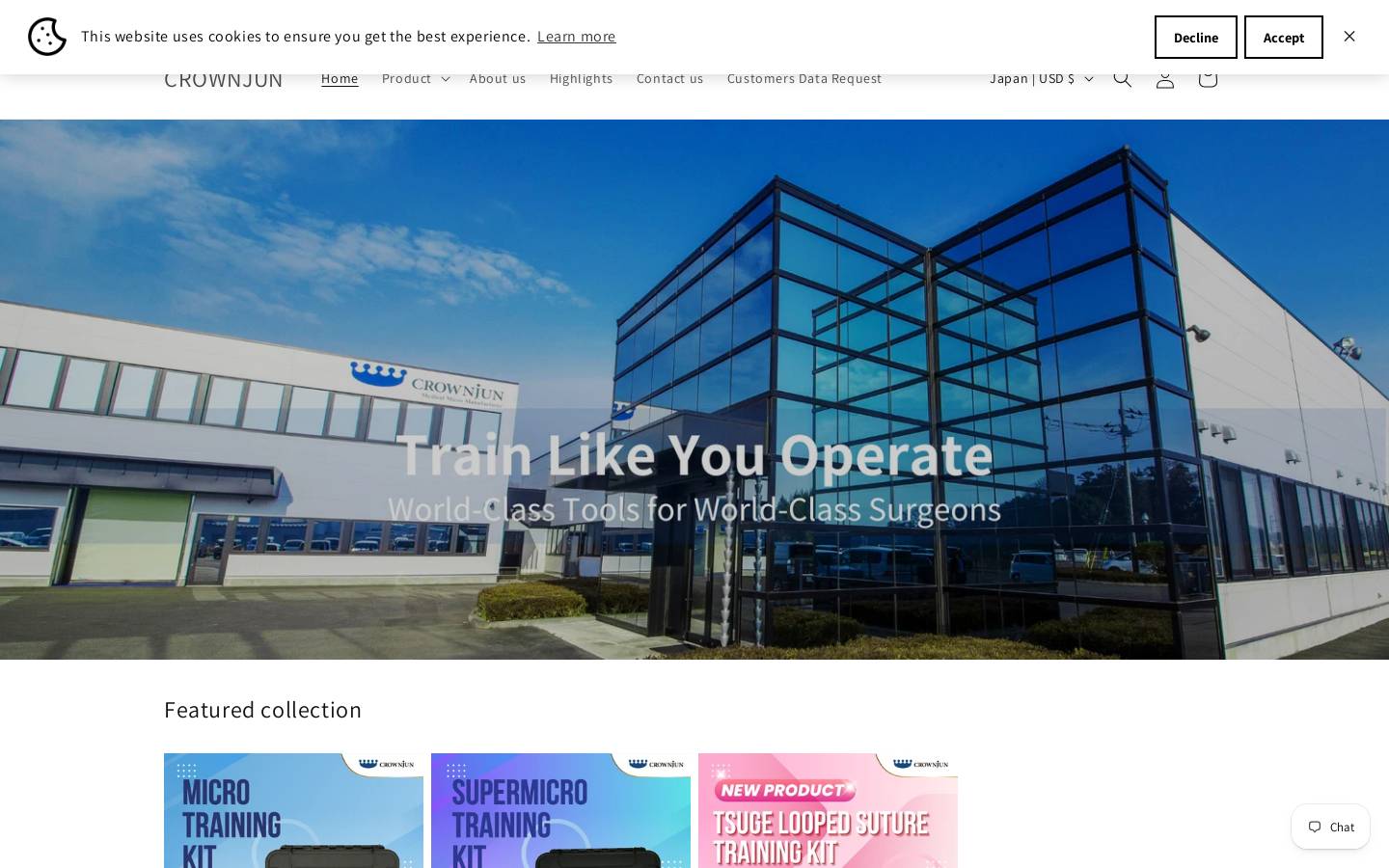 crownjunonline.com homepage screenshot