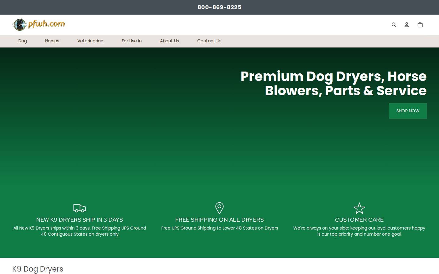 crownroyaledogshampoo.com homepage screenshot