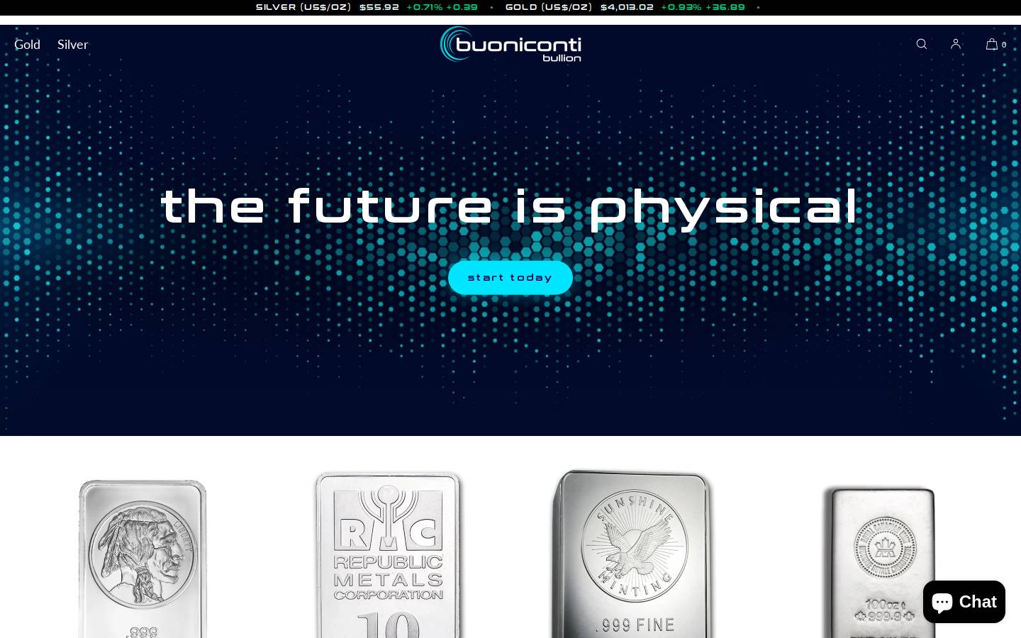 cruciblebullion.com homepage screenshot
