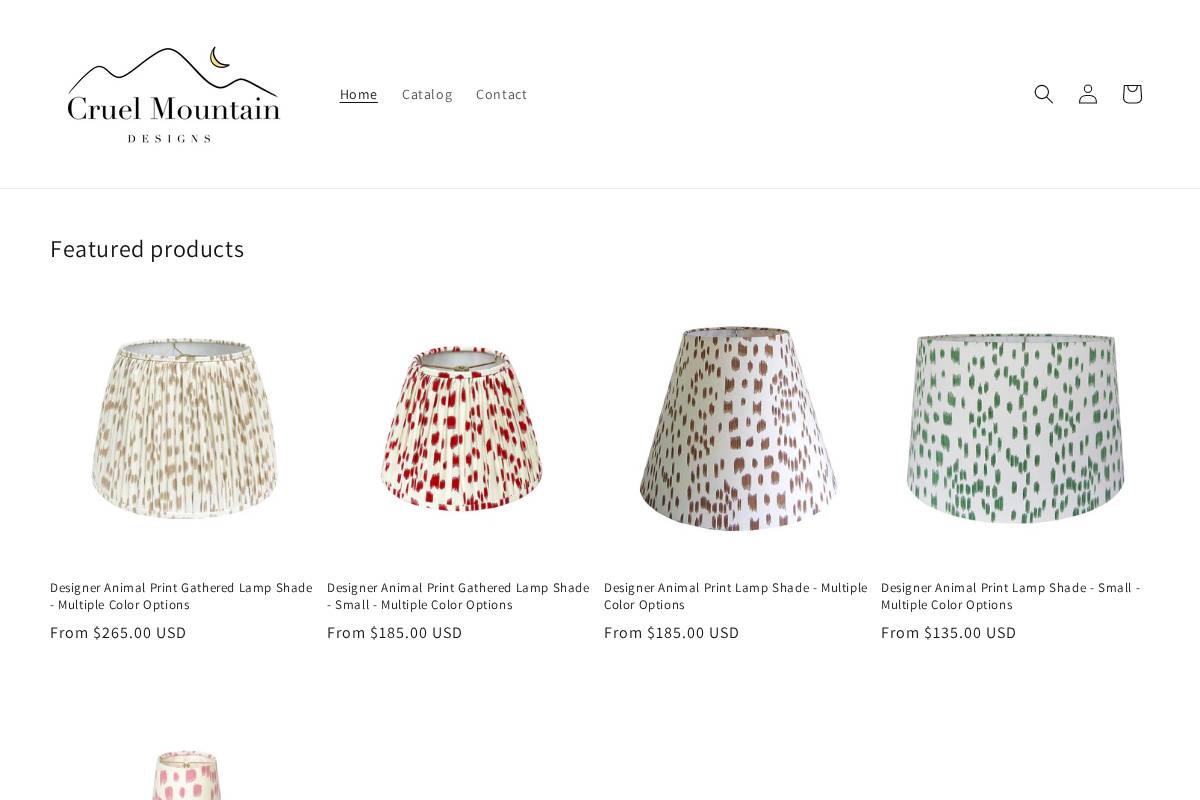 cruelmountain.com homepage screenshot