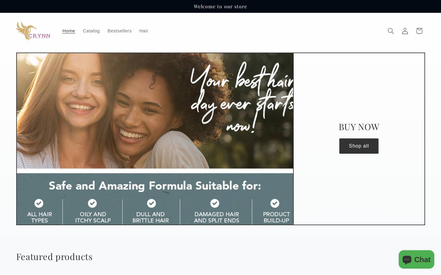 crynn.in homepage screenshot