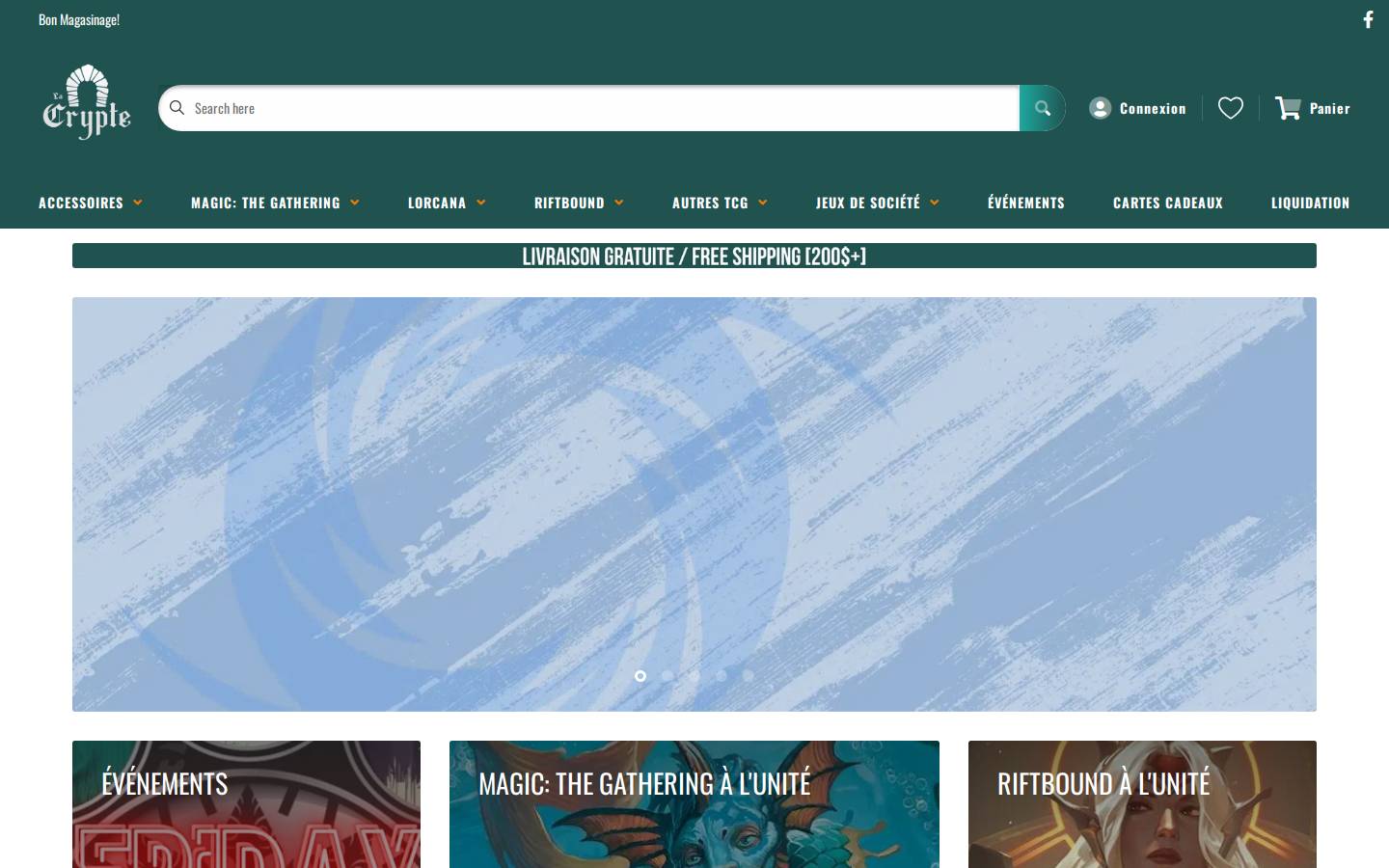 cryptmtg.com homepage screenshot