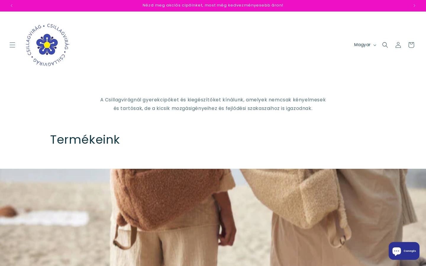 csillagvirag.com homepage screenshot