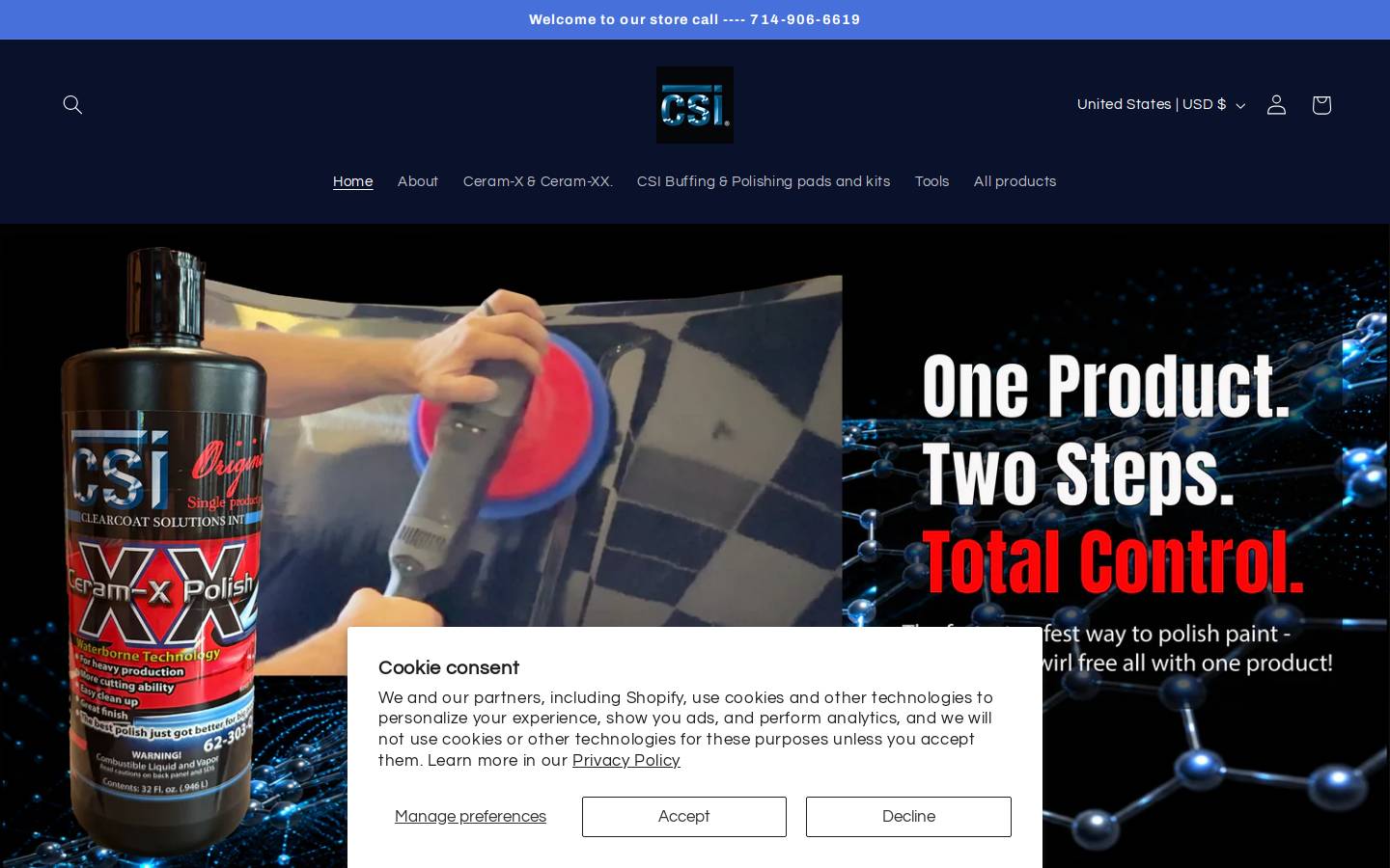 csitool.com homepage screenshot