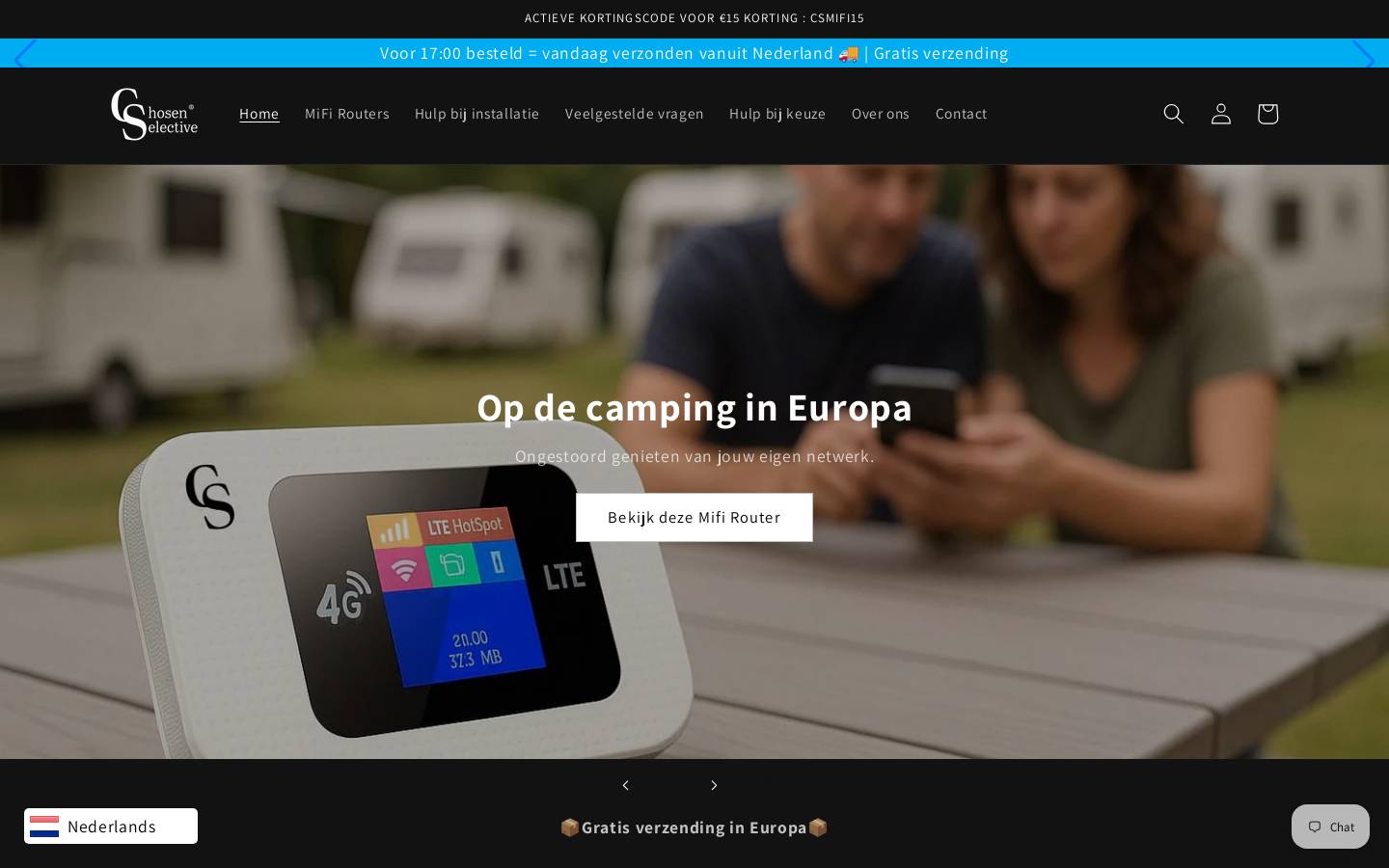 csmifi.nl homepage screenshot