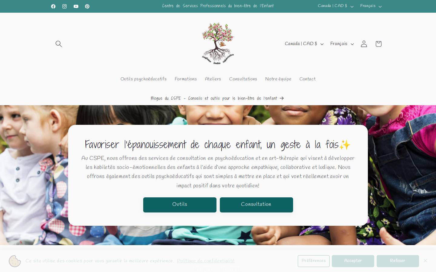 cspefurtado.com homepage screenshot