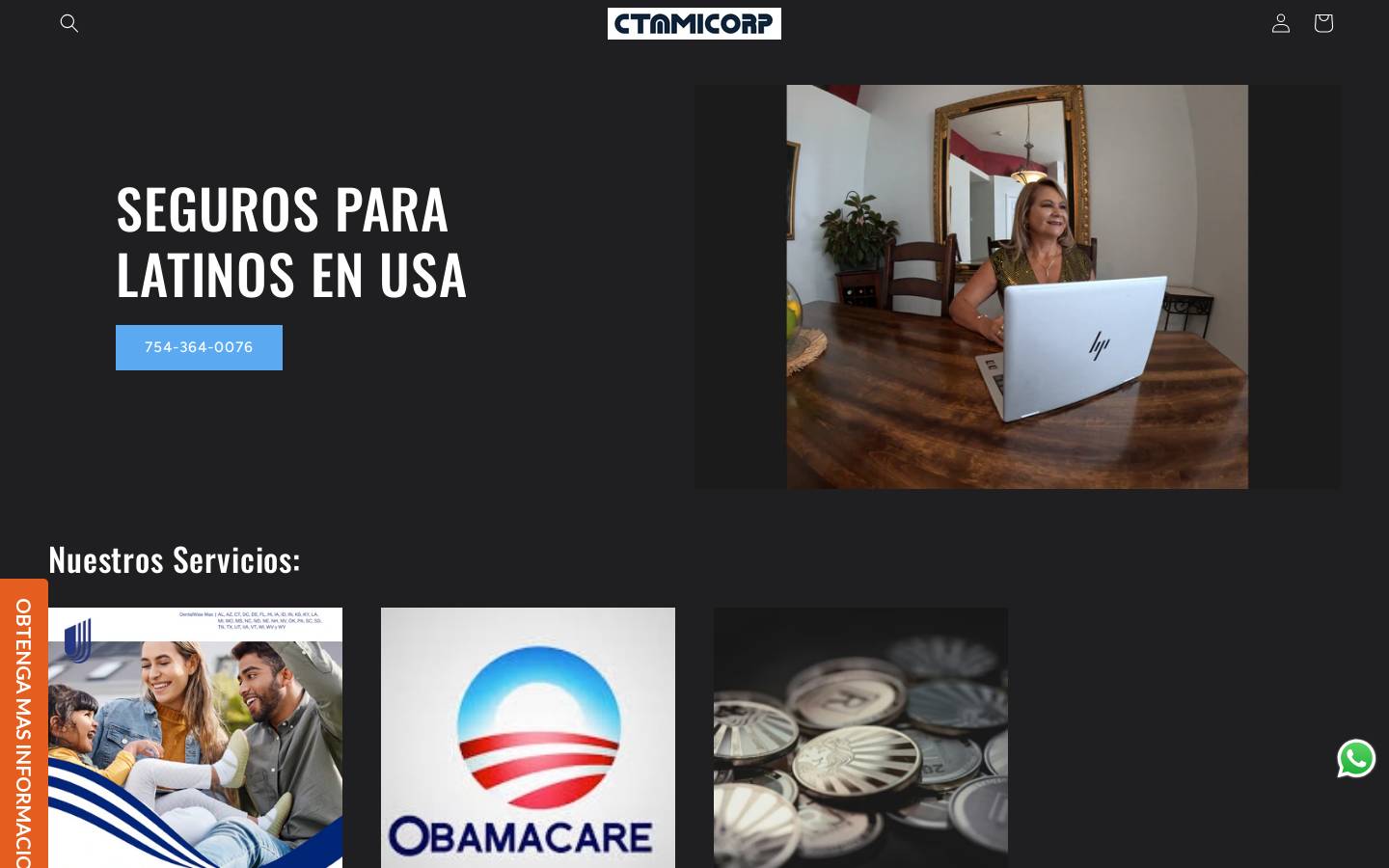 ctamicorp.com homepage screenshot