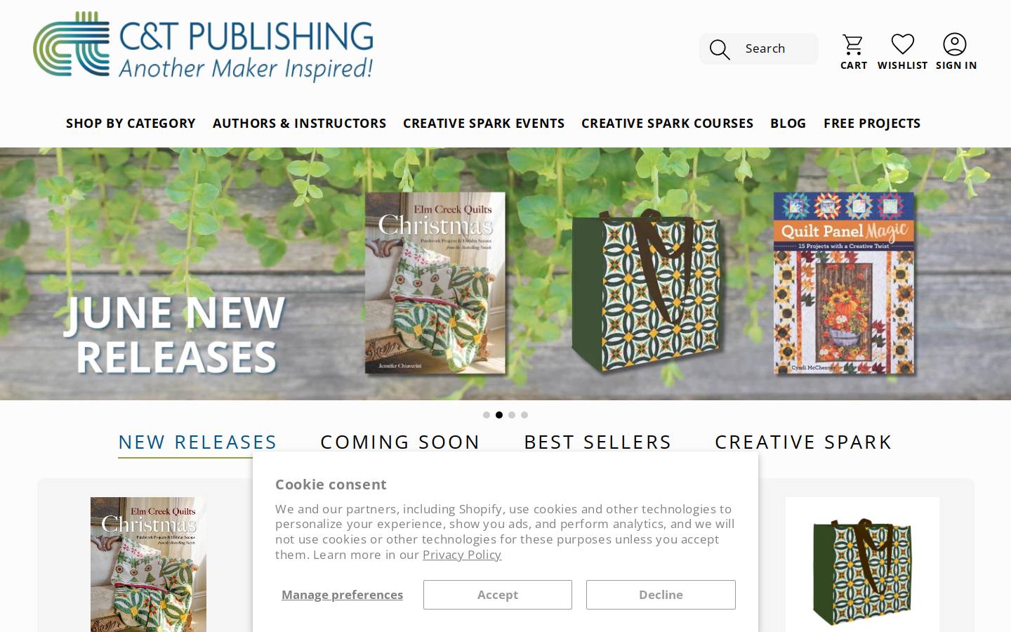 ctpub.com homepage screenshot