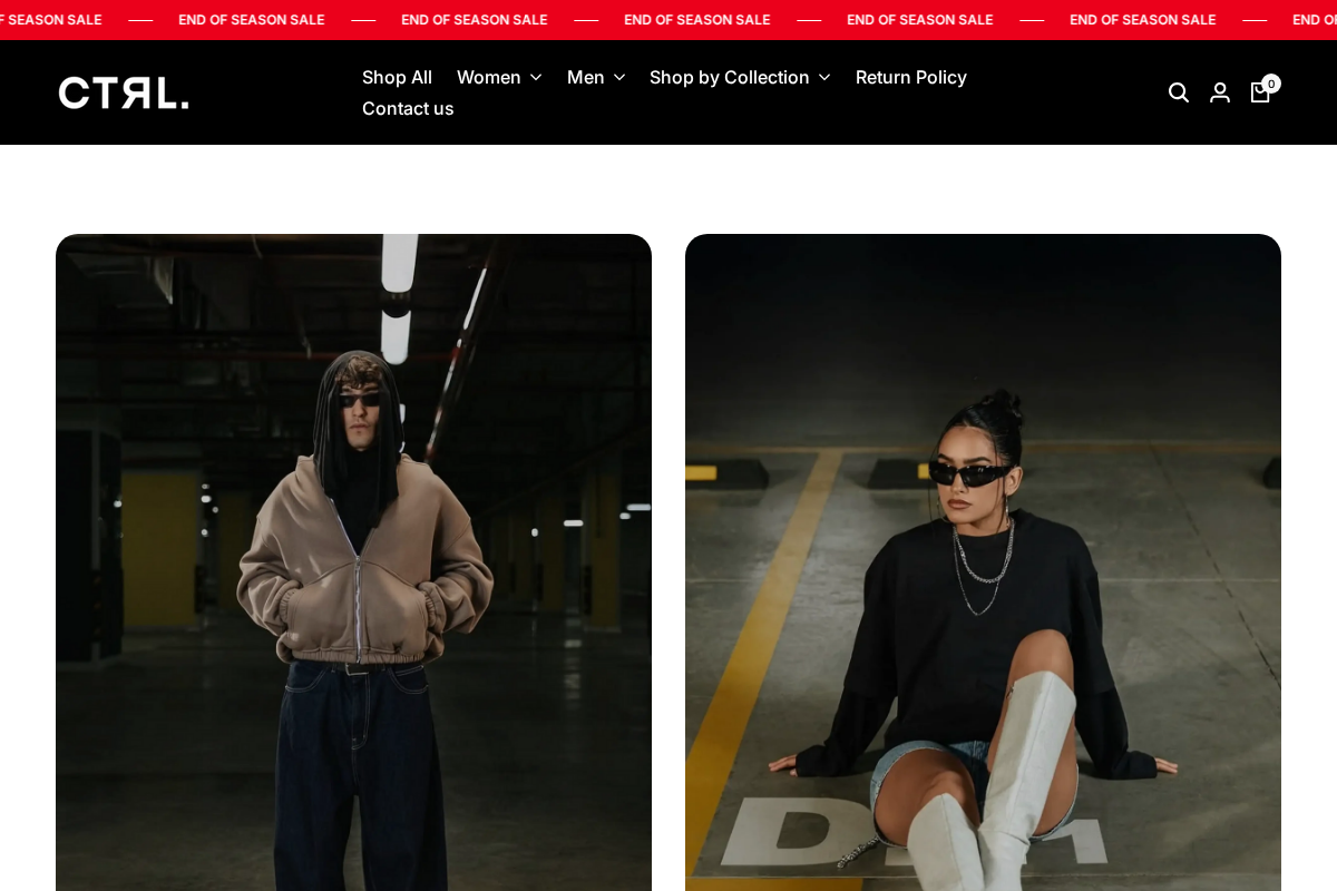 CTRL Cairo homepage screenshot