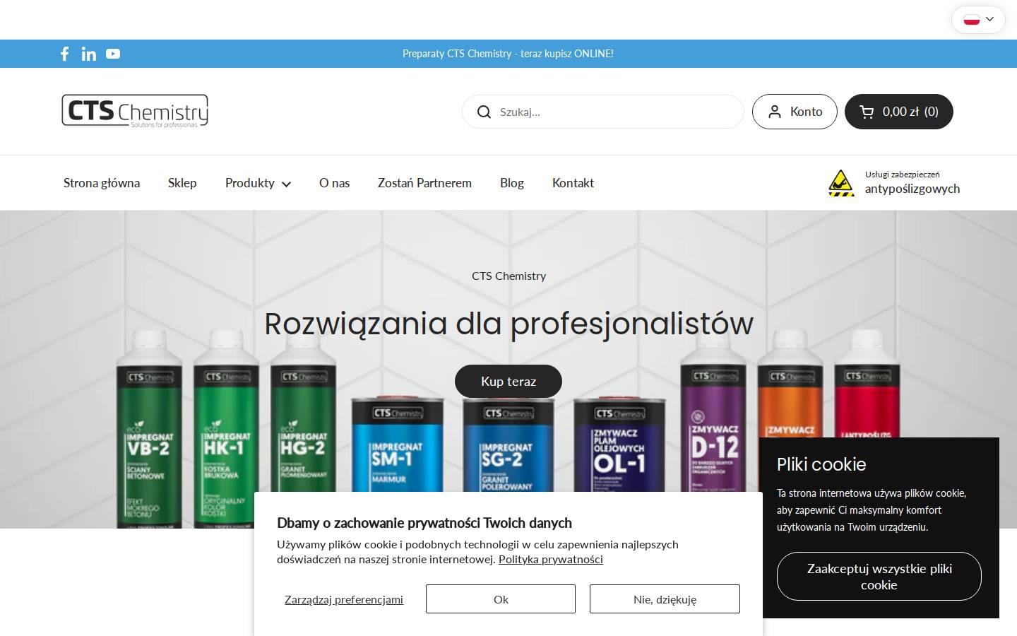 ctschemistry.com homepage screenshot