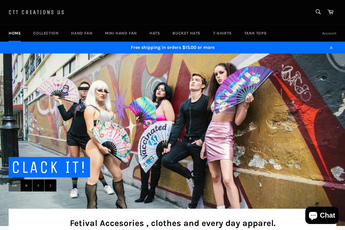 cttcreations.com homepage screenshot