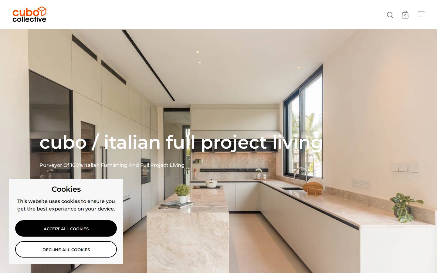 cubocollective.com homepage screenshot