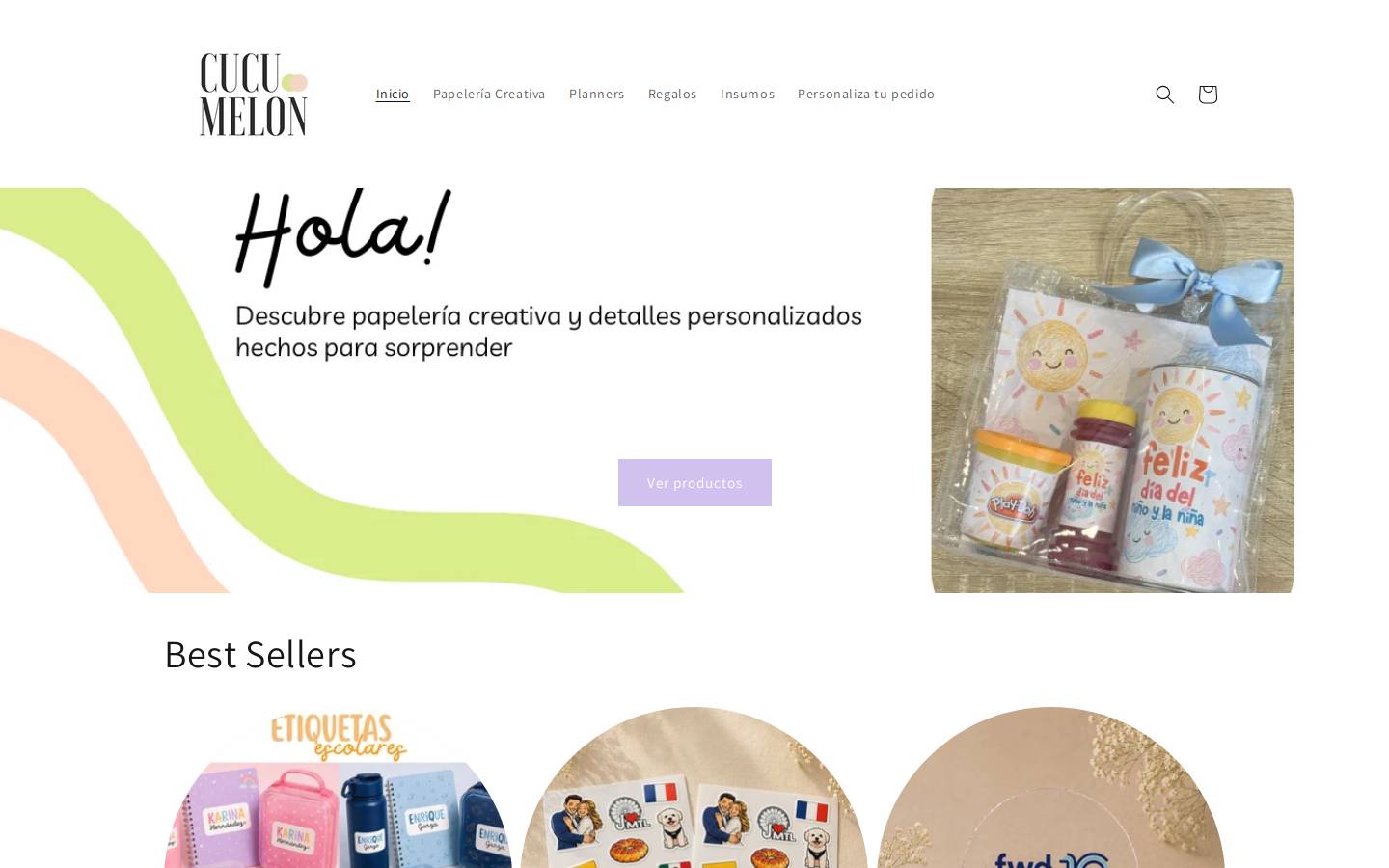 cucumelon.com homepage screenshot