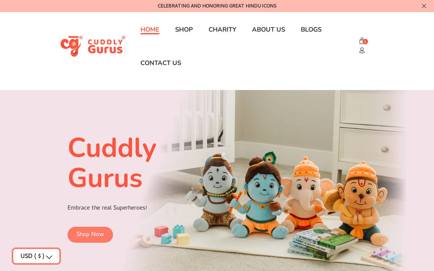cuddlygurus.com homepage screenshot