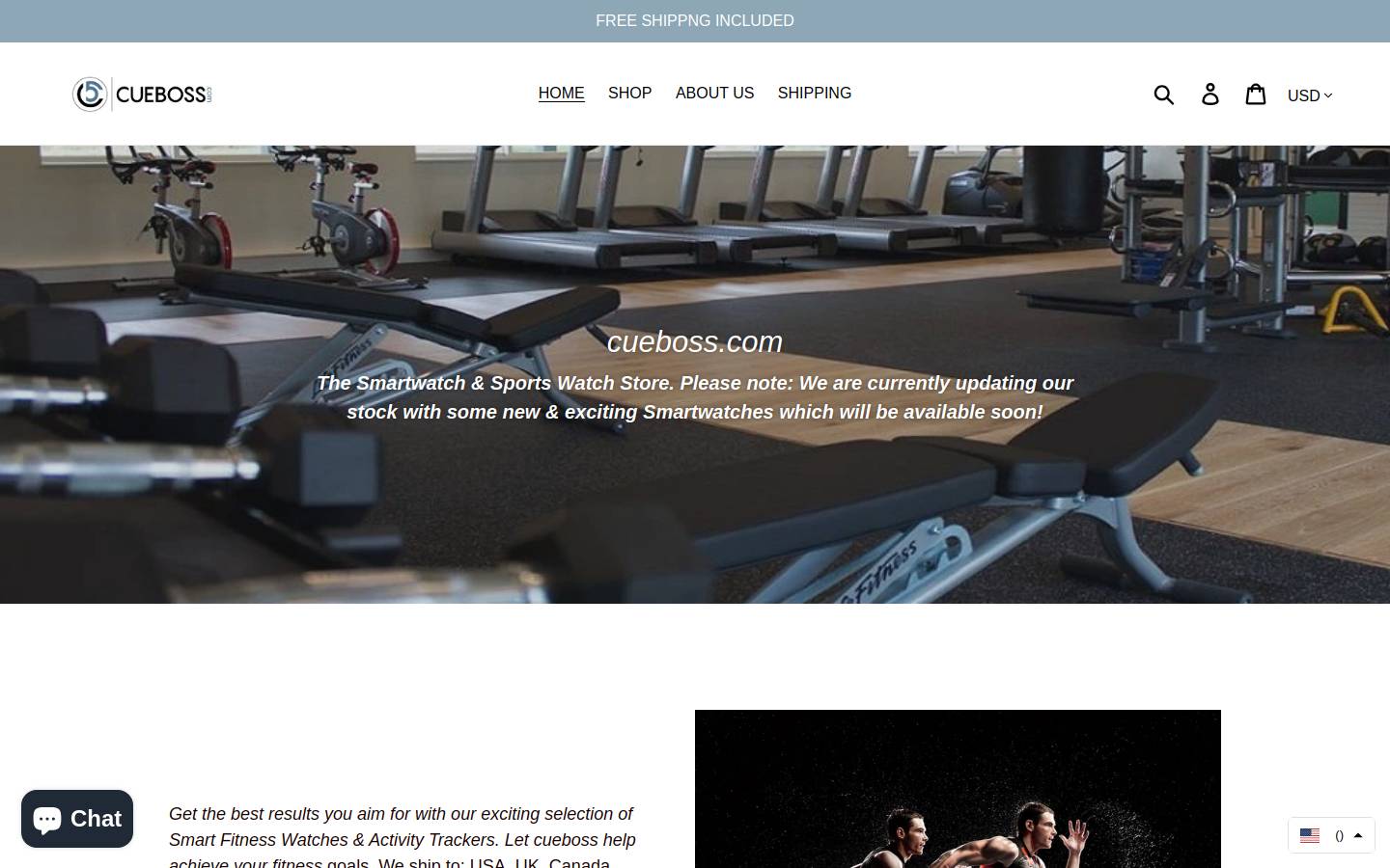 cueboss.com homepage screenshot