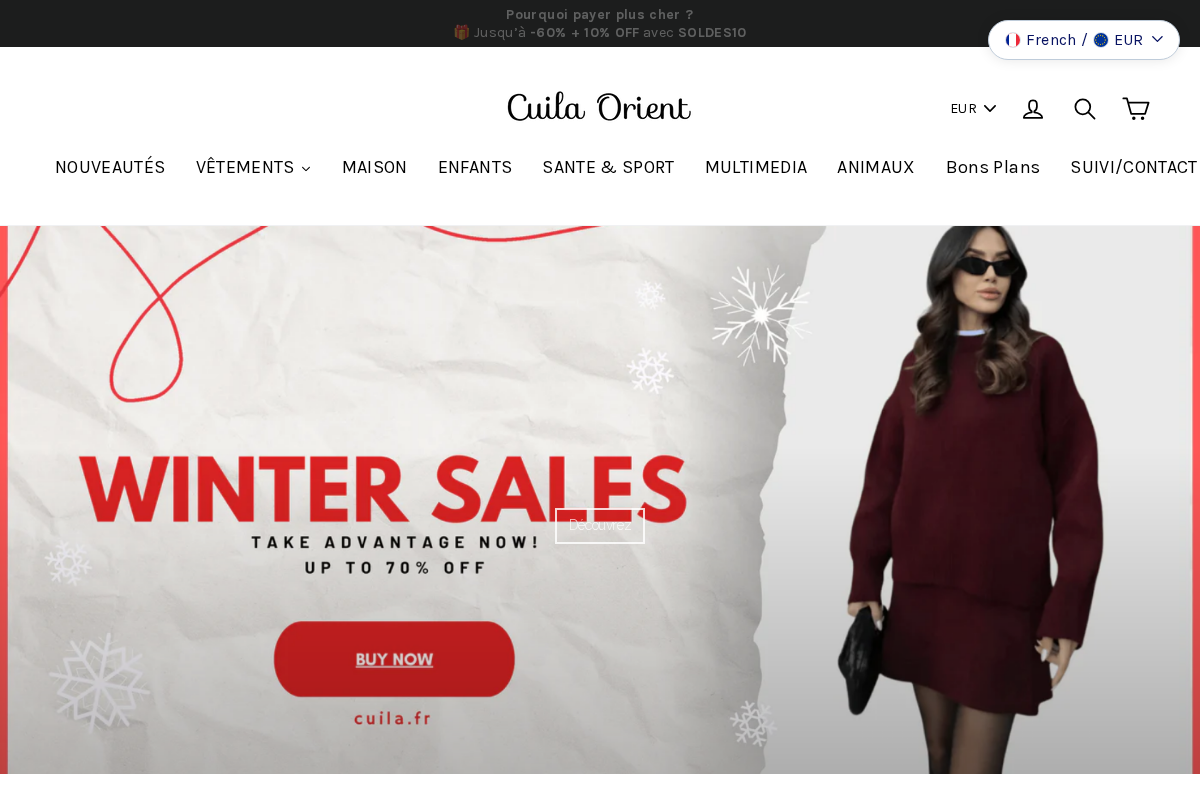 Cuila homepage screenshot