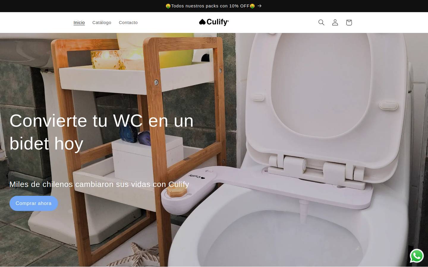 culify.cl homepage screenshot