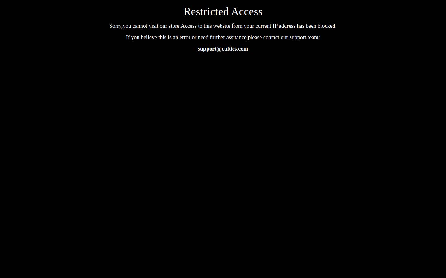 cultics.com homepage screenshot
