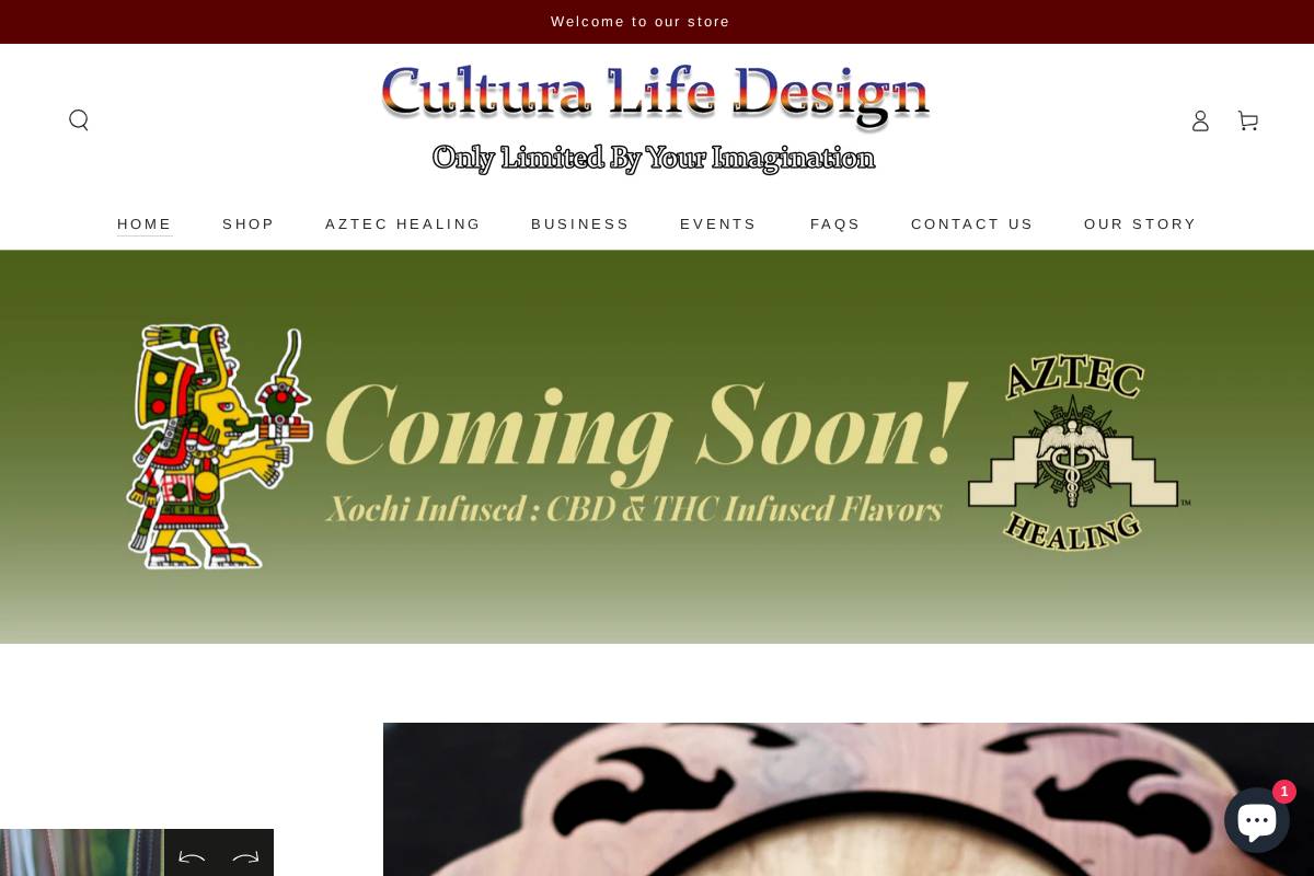 culturalifedesign.com homepage screenshot
