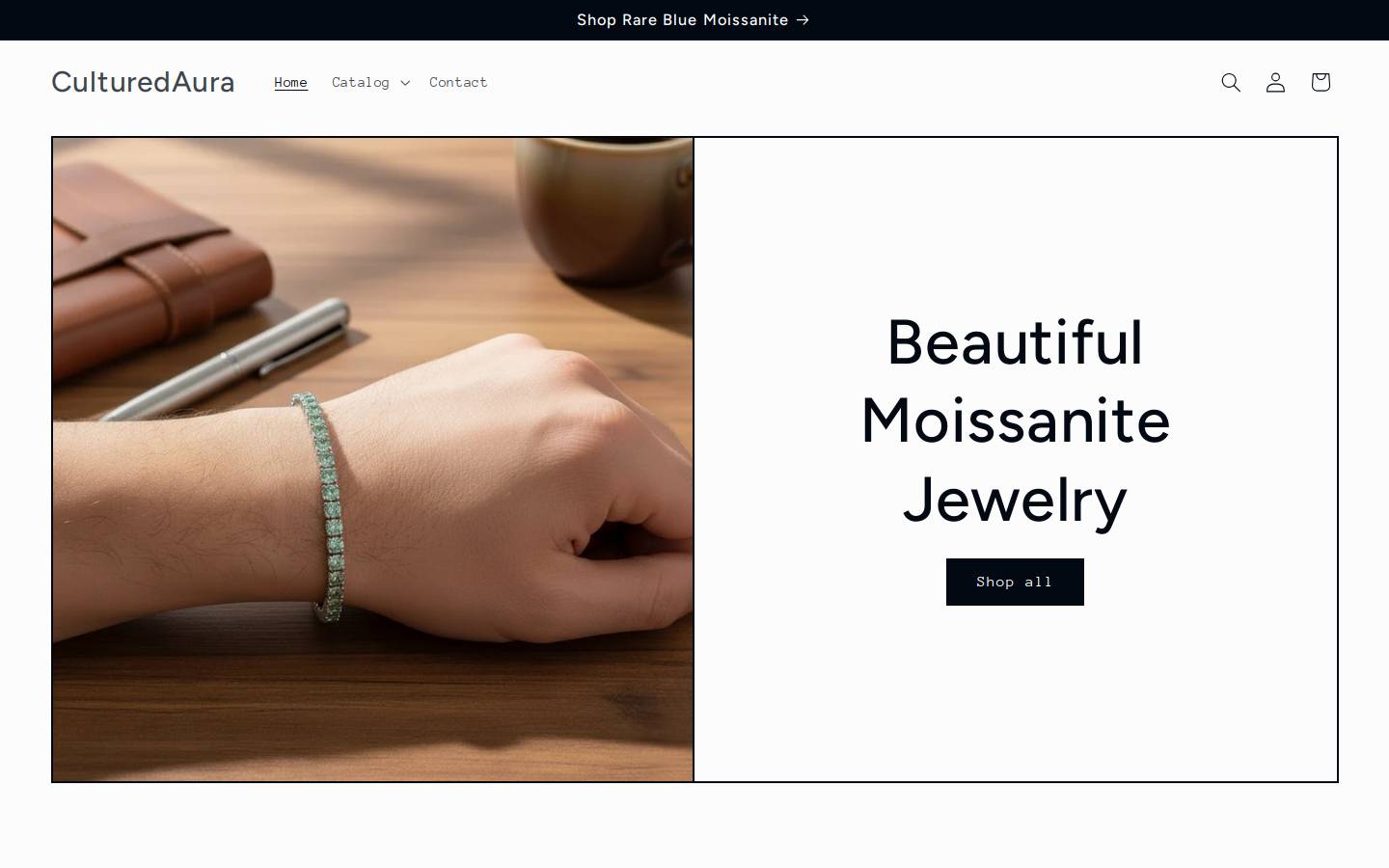 culturedaura.com homepage screenshot