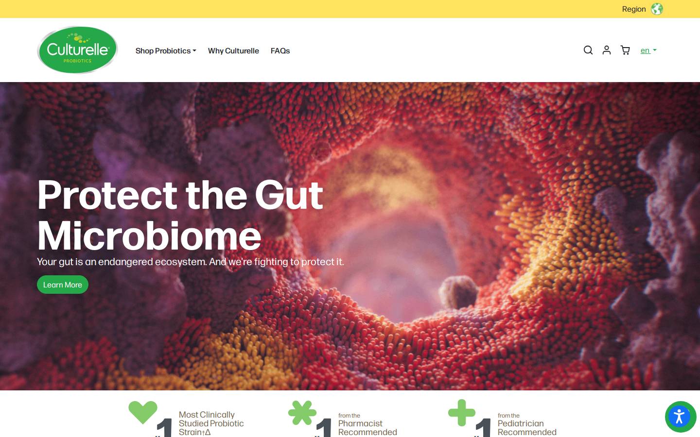 culturelleprobiotic.ca homepage screenshot
