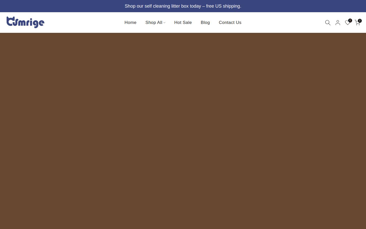 Cumrige homepage screenshot