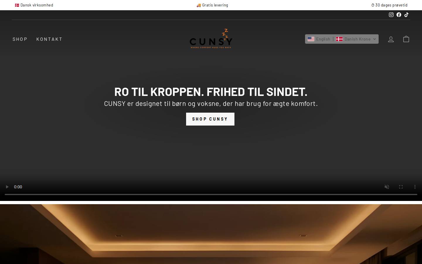 Cunsy homepage screenshot