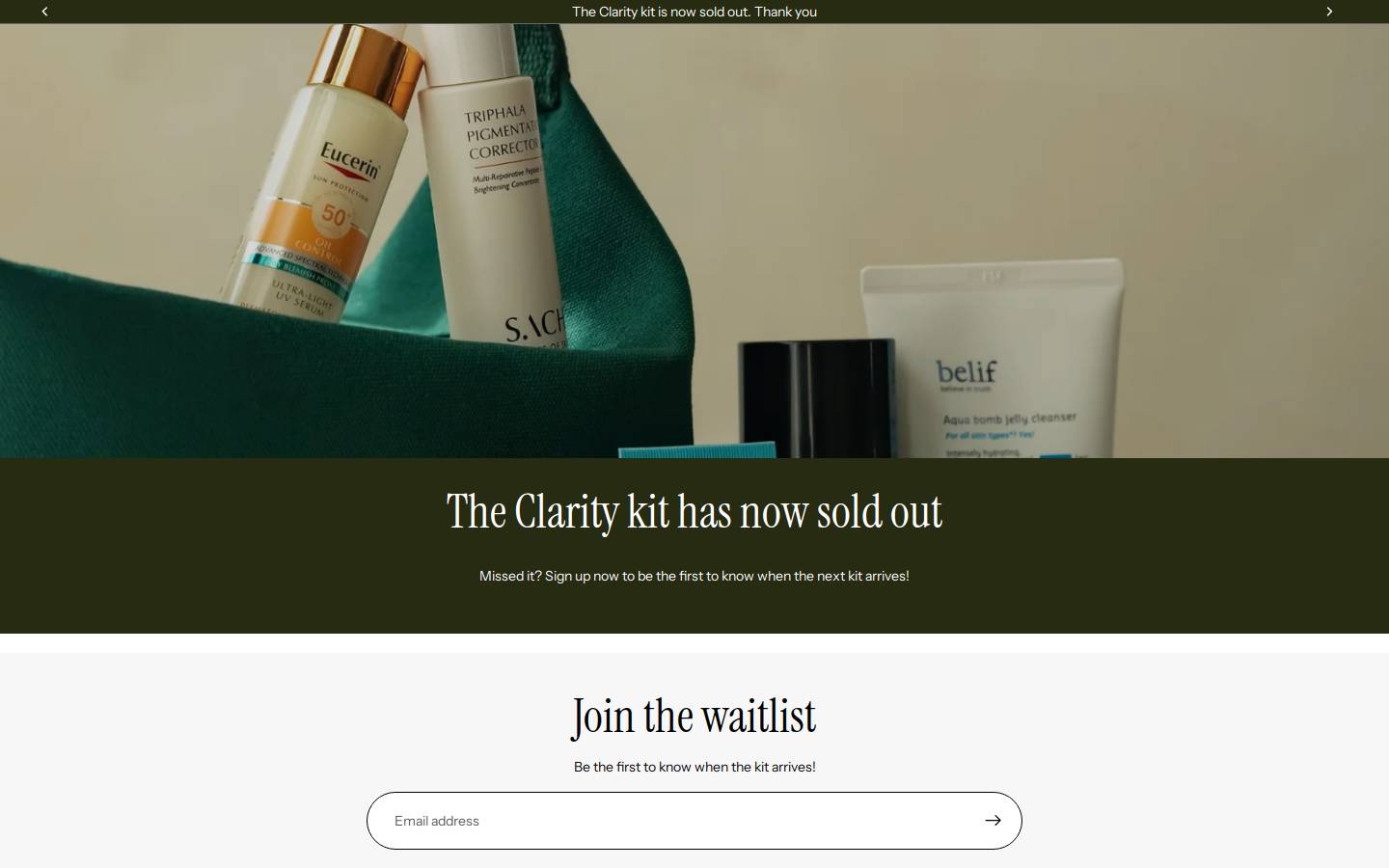 curatedbytsp.com homepage screenshot