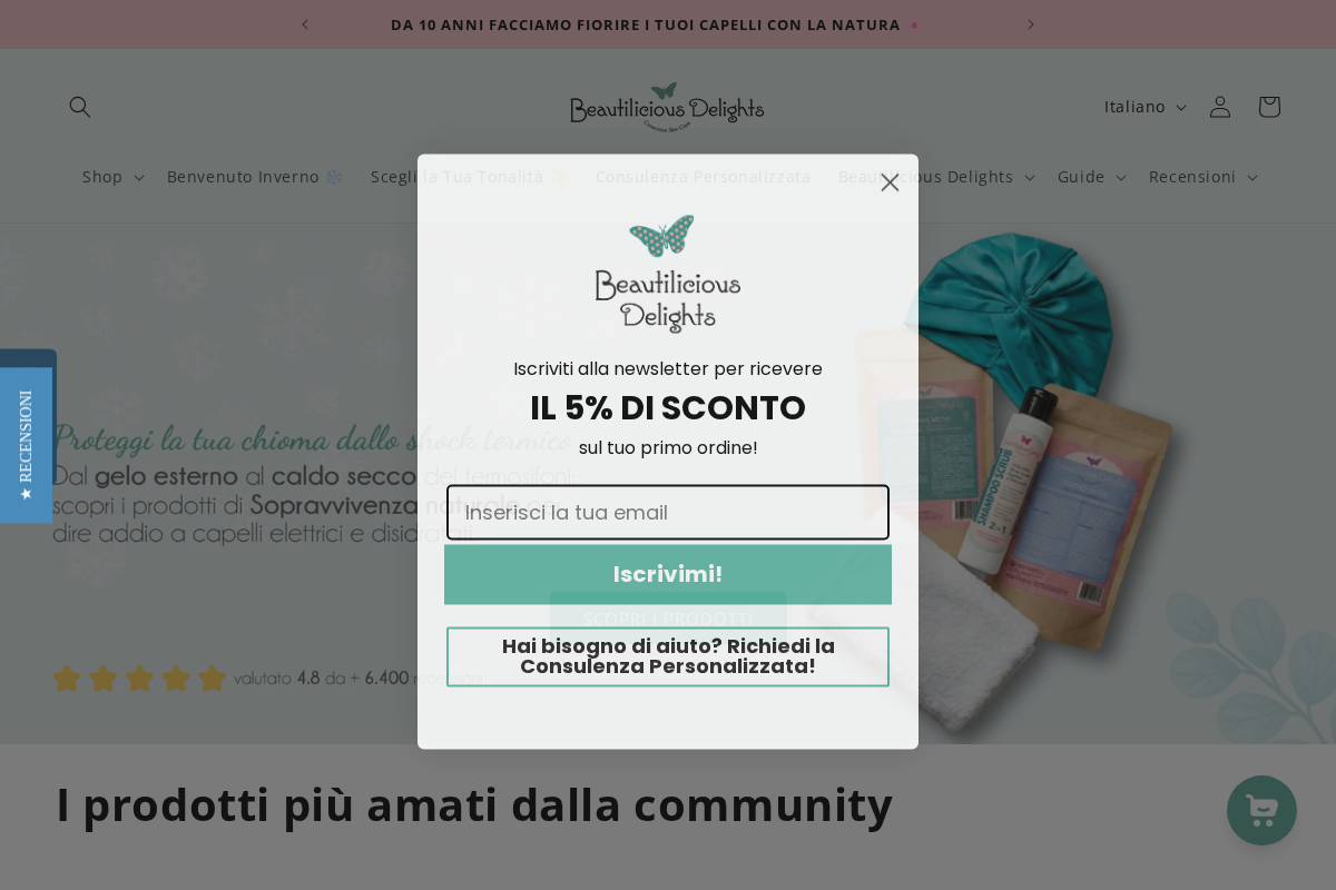curavisoecapelli.it homepage screenshot