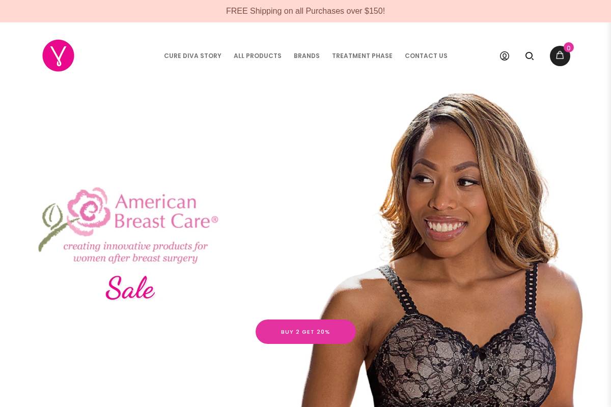 curediva.com homepage screenshot