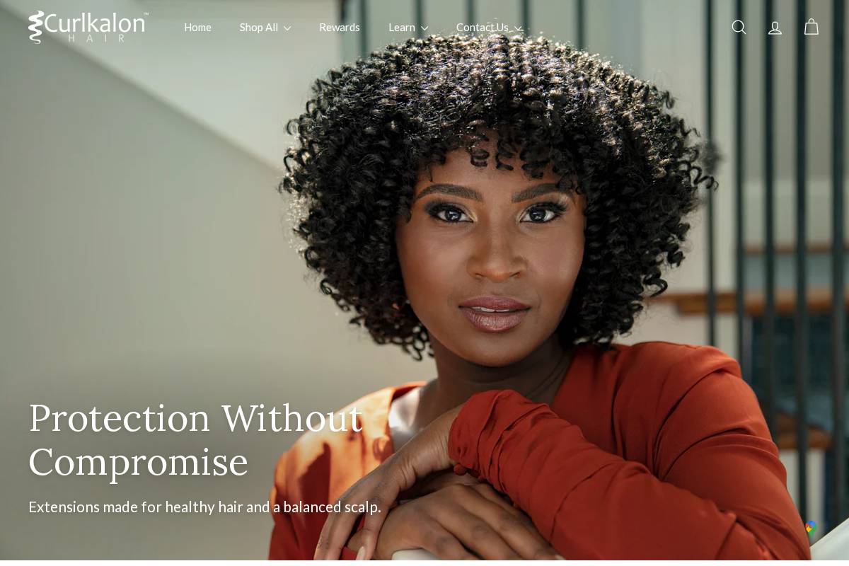 curlkalon.com homepage screenshot