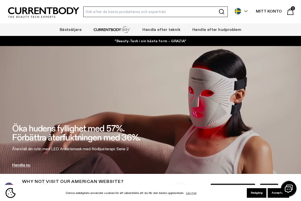 Currentbody homepage screenshot