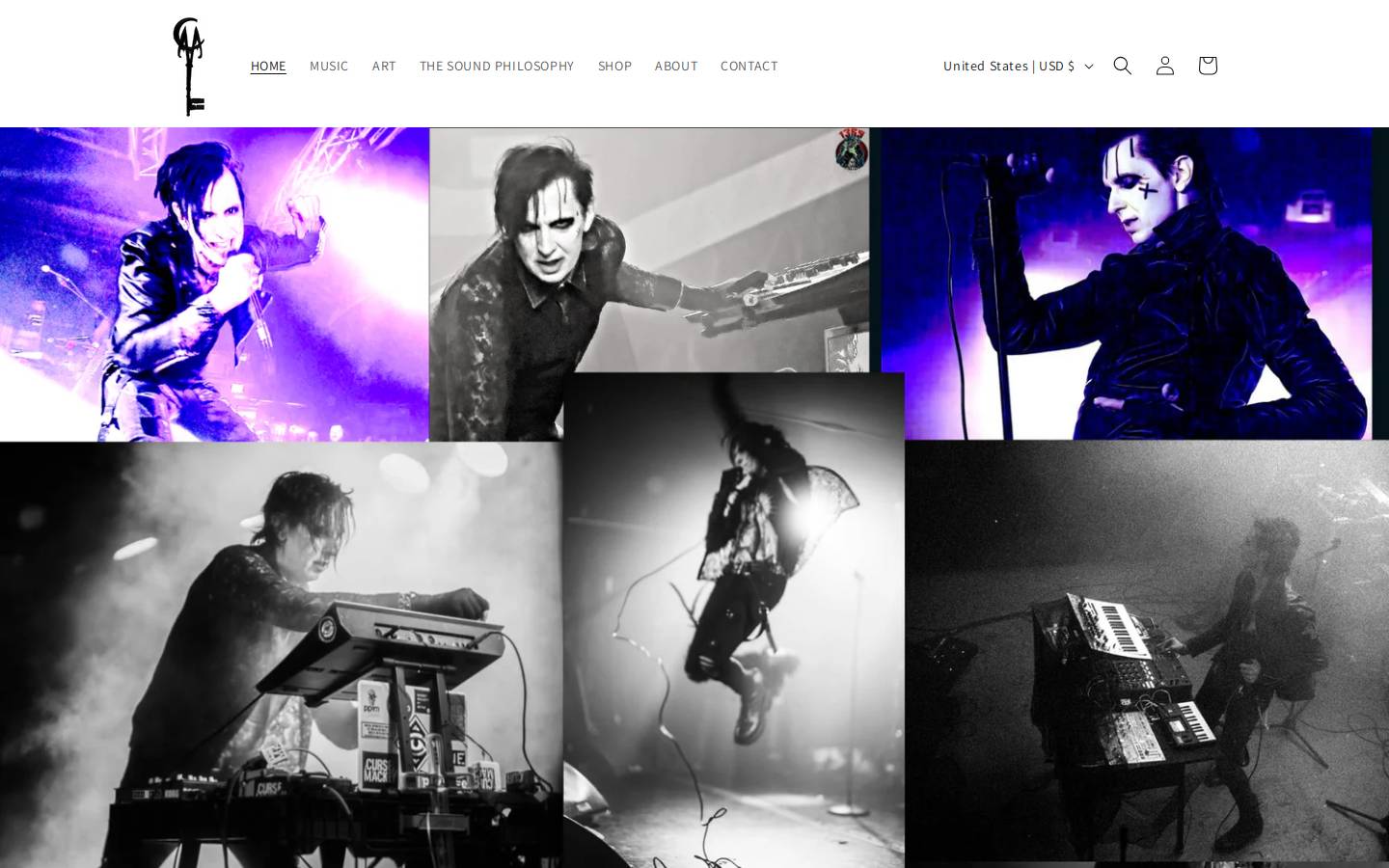 cursemackey.com homepage screenshot