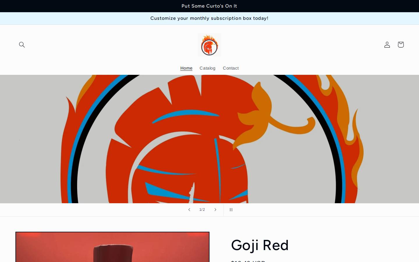 curtoscucina.com homepage screenshot
