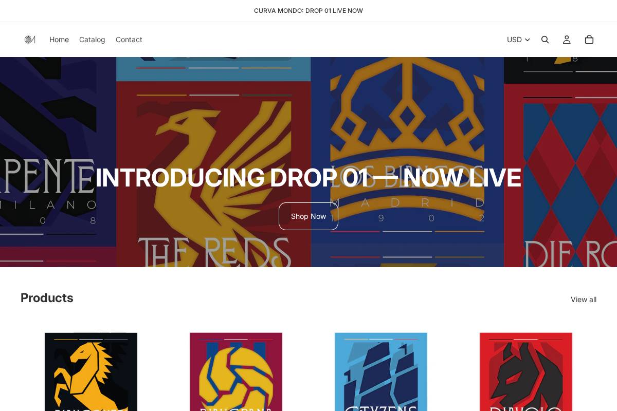curvamondo.com homepage screenshot