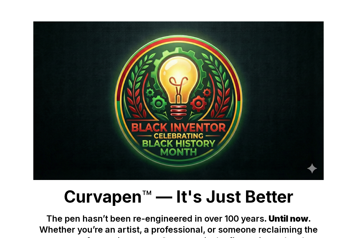 curvapen.com homepage screenshot