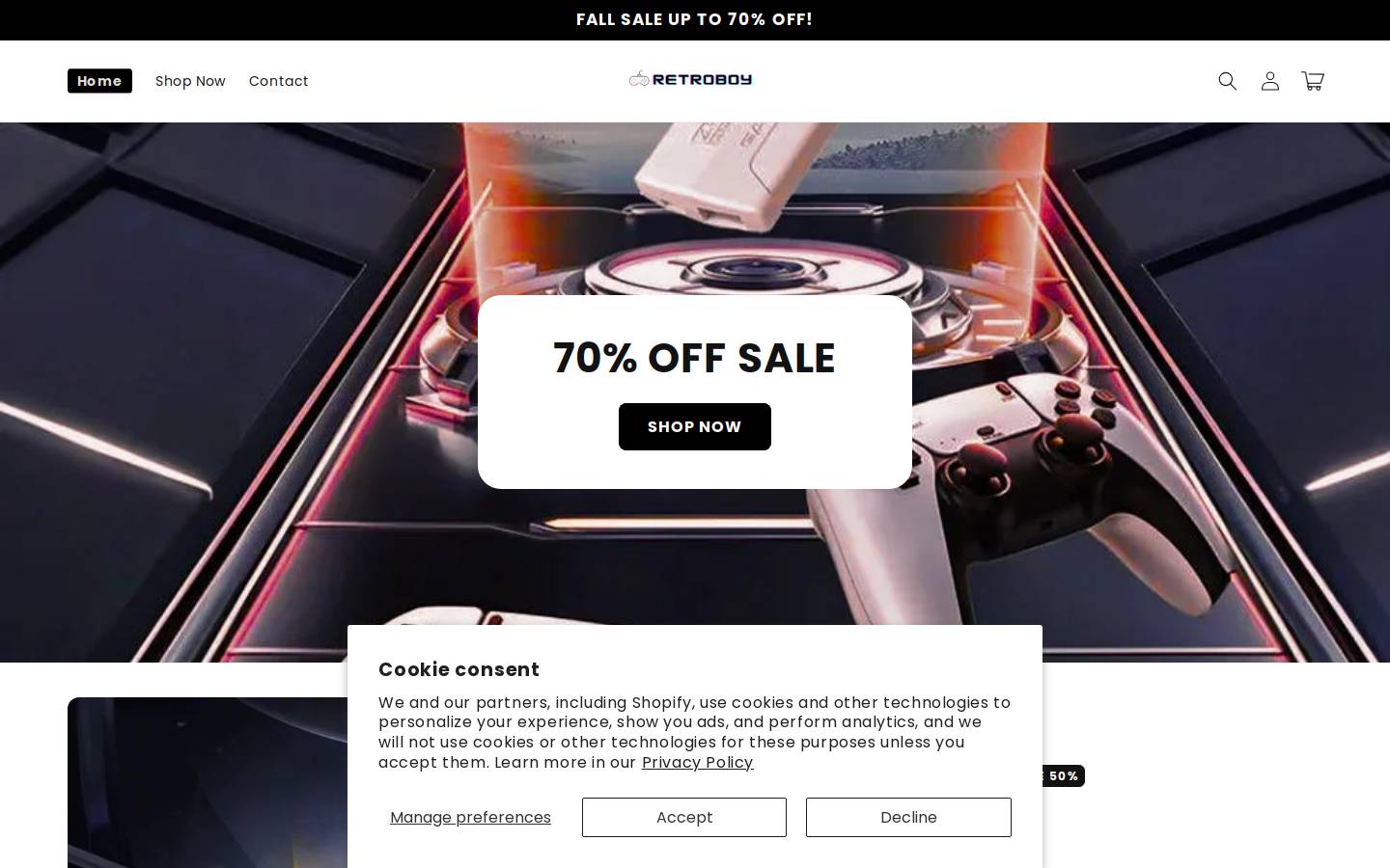 curvedrops.com homepage screenshot