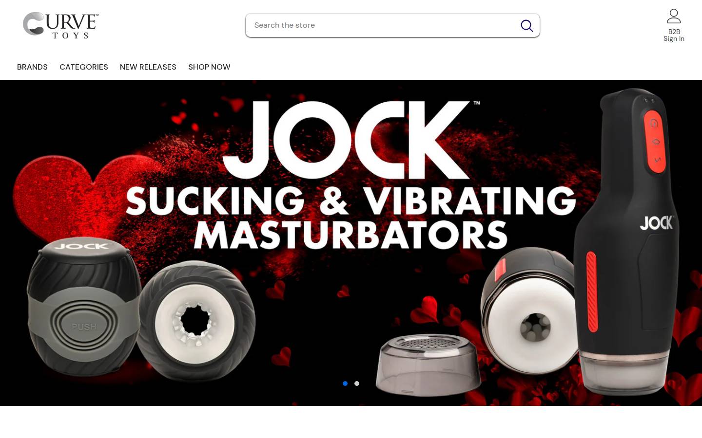 curvetoys.com homepage screenshot