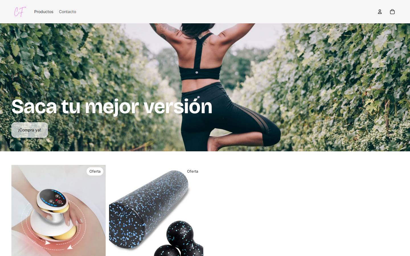 curvifit.com homepage screenshot