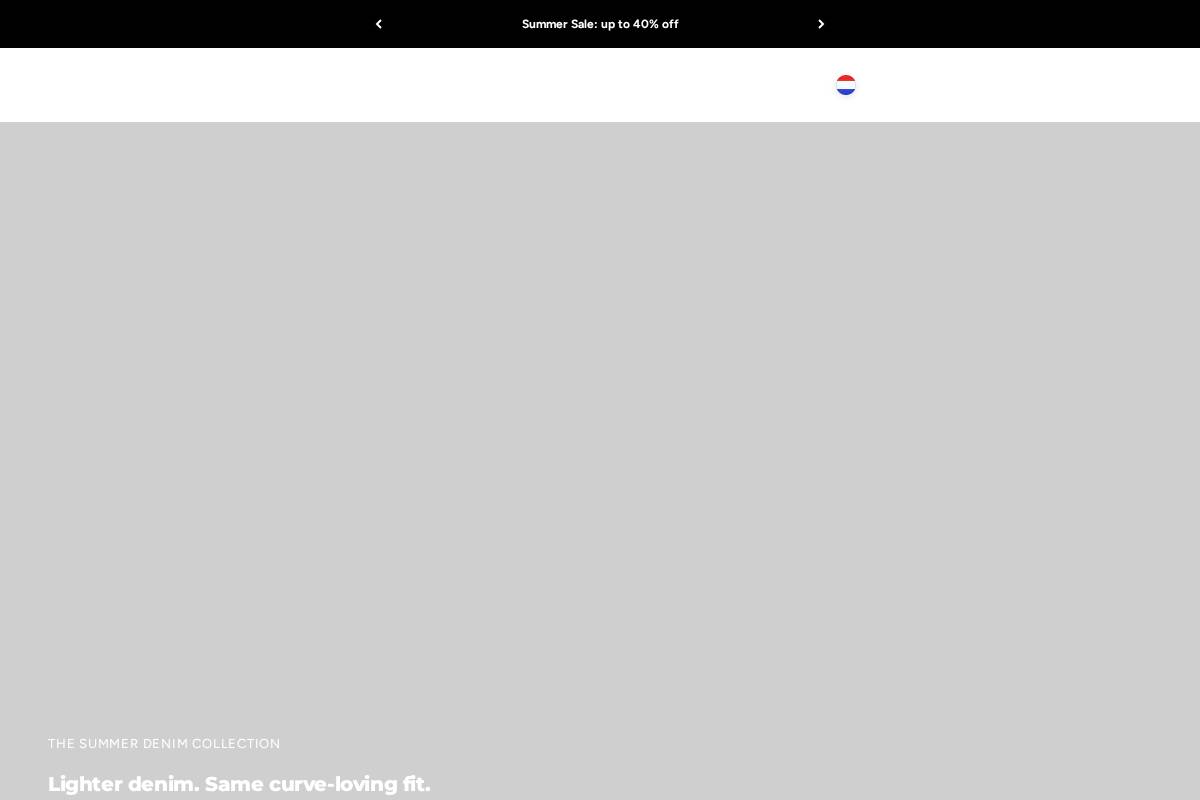 curvjeans.com homepage screenshot
